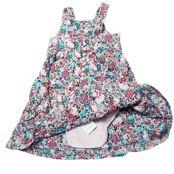 Vintage Floral Baby Gap Dress and Bloomers 12-18 NWT - Picture 3 of 5